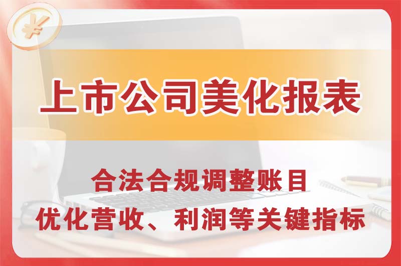 和田上市公司美化报表